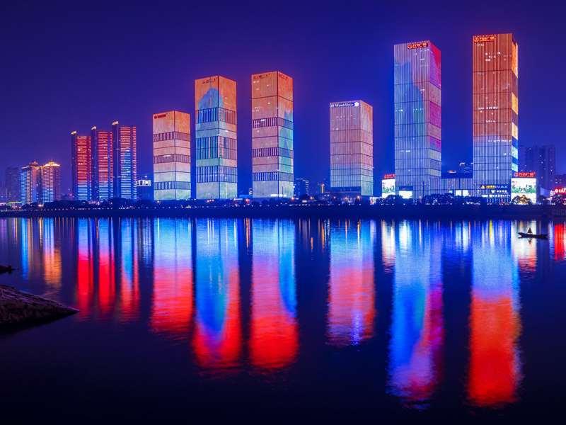 Hotel Wanda Vista Changsha Exterior foto