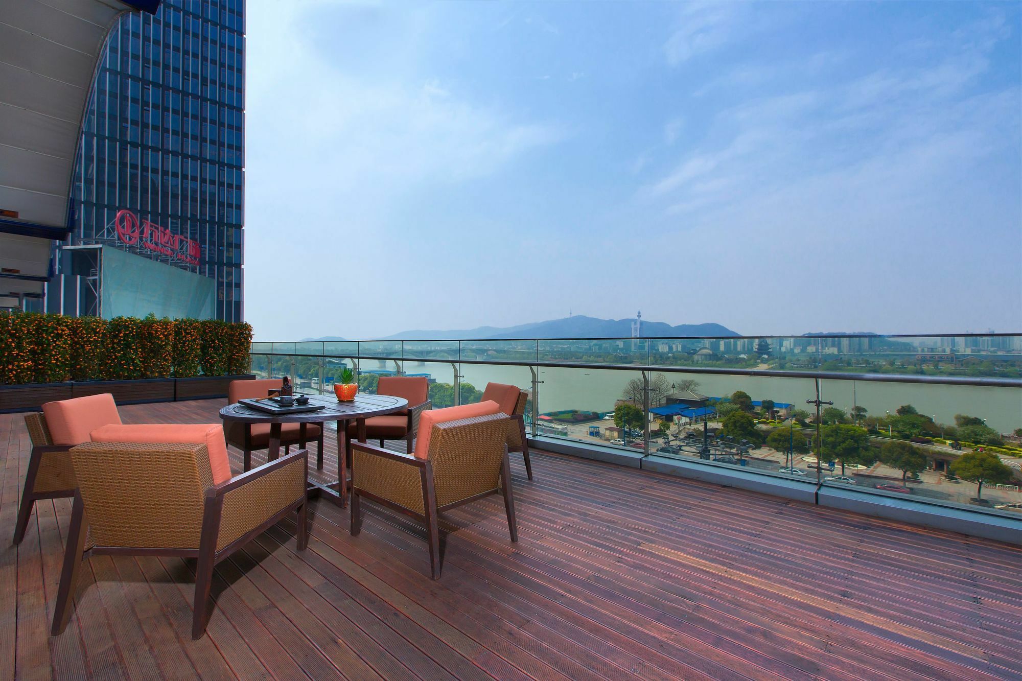 Hotel Wanda Vista Changsha Exterior foto